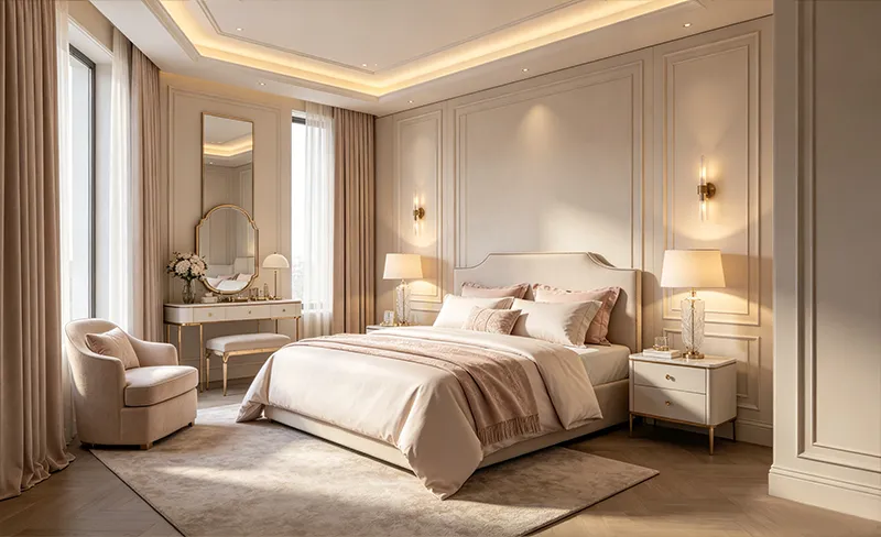 Light Luxury Bedroom