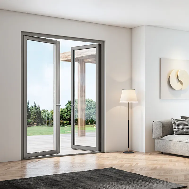 Aluminum Hinged Doors by ForgeWin