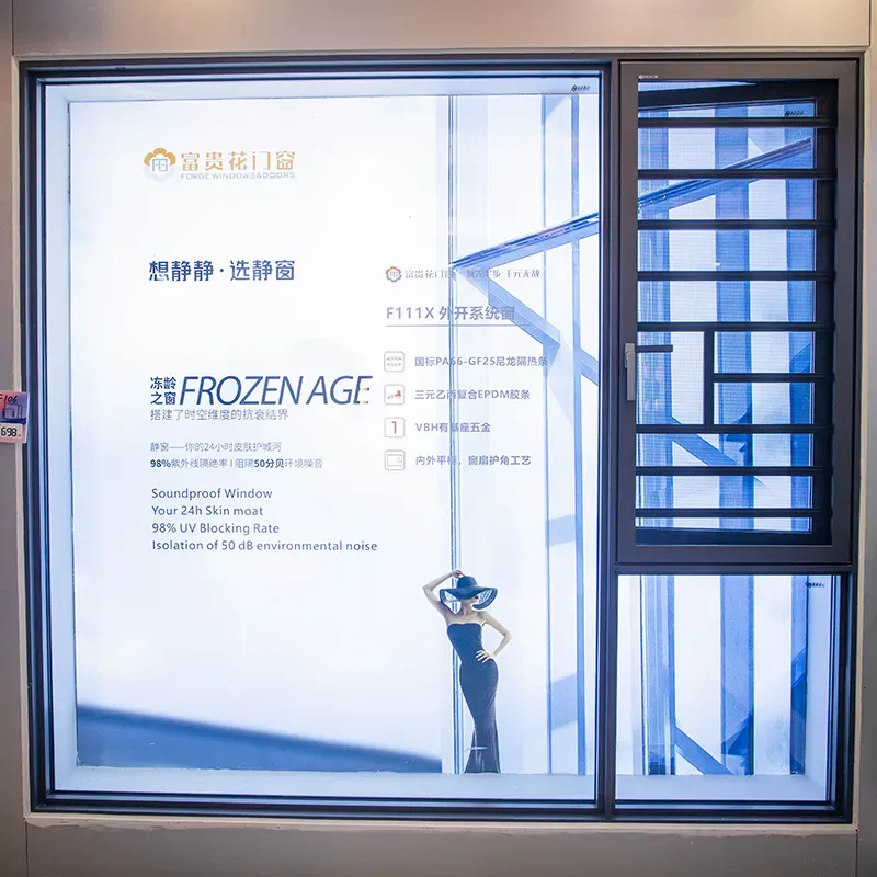 F111X Series Integrated Window-Screen Casement Window view 3