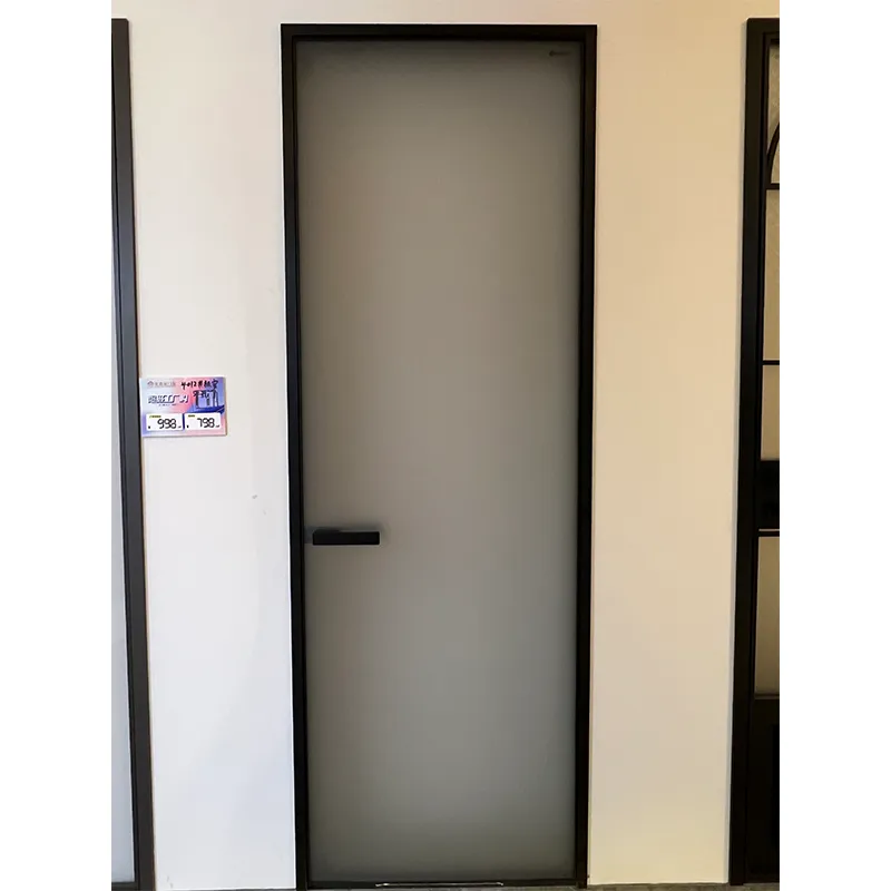 Extremely narrow swing door view 8