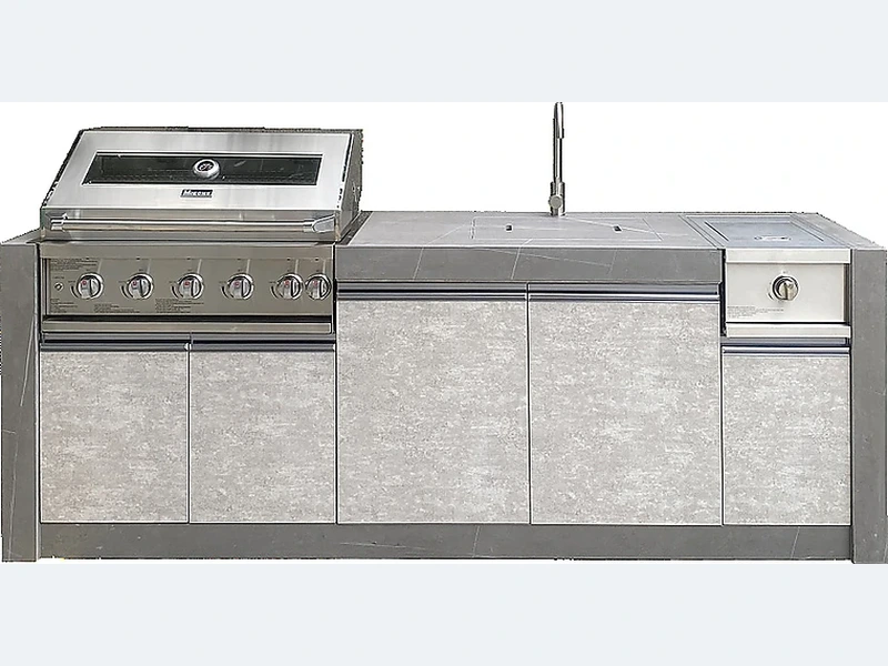 What should an outdoor kitchen include?