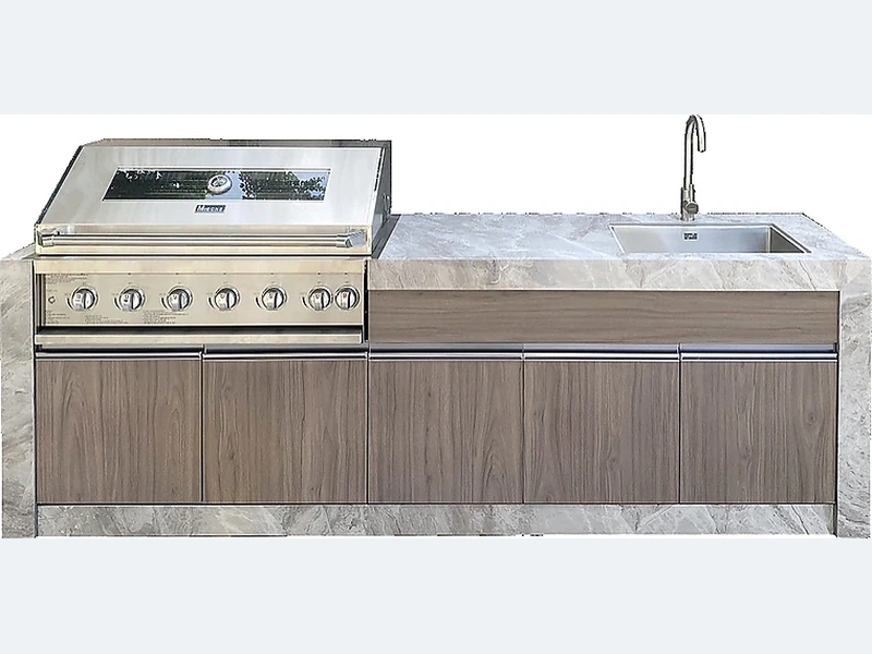 2600mm Nordic Pine Outdoor Kitchen A316S-26S