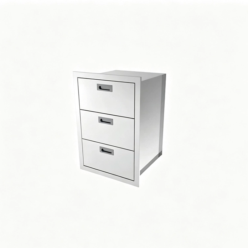 3-Drawer Stainless Steel Outdoor Kitchen Storage GP-SSC3