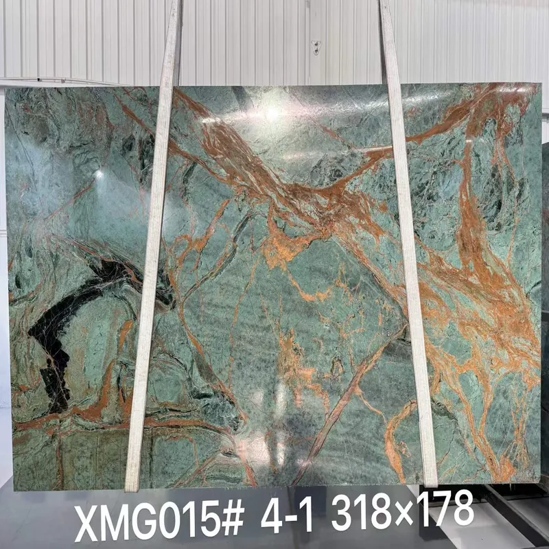 Aqua Green Natural Luxury Stone Slab FW-LS-006