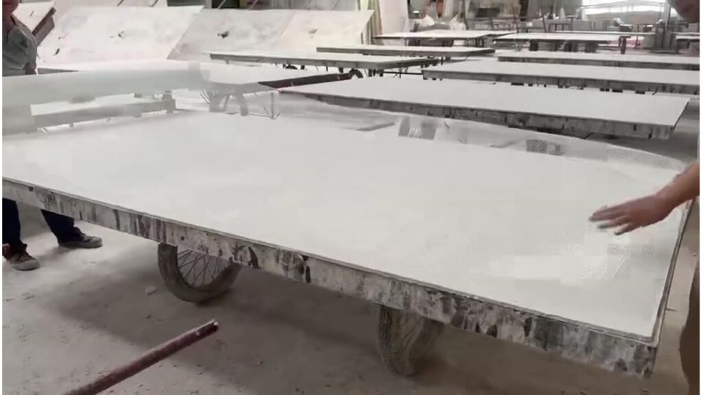 Large Stone Slab Handling