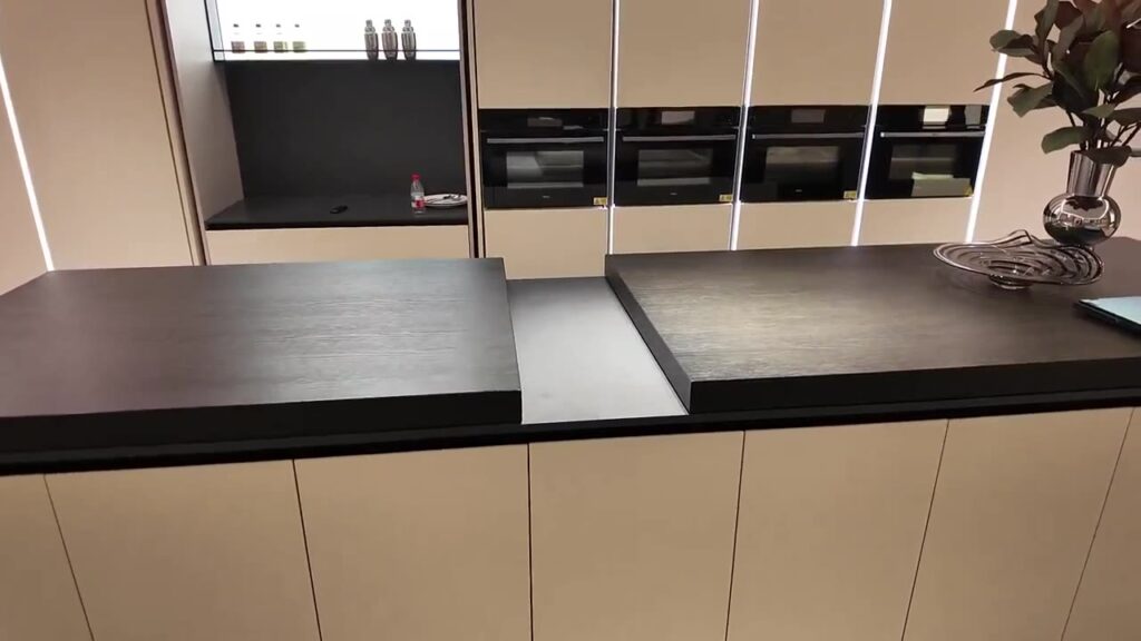 Hidden Kitchen Worktop Extension