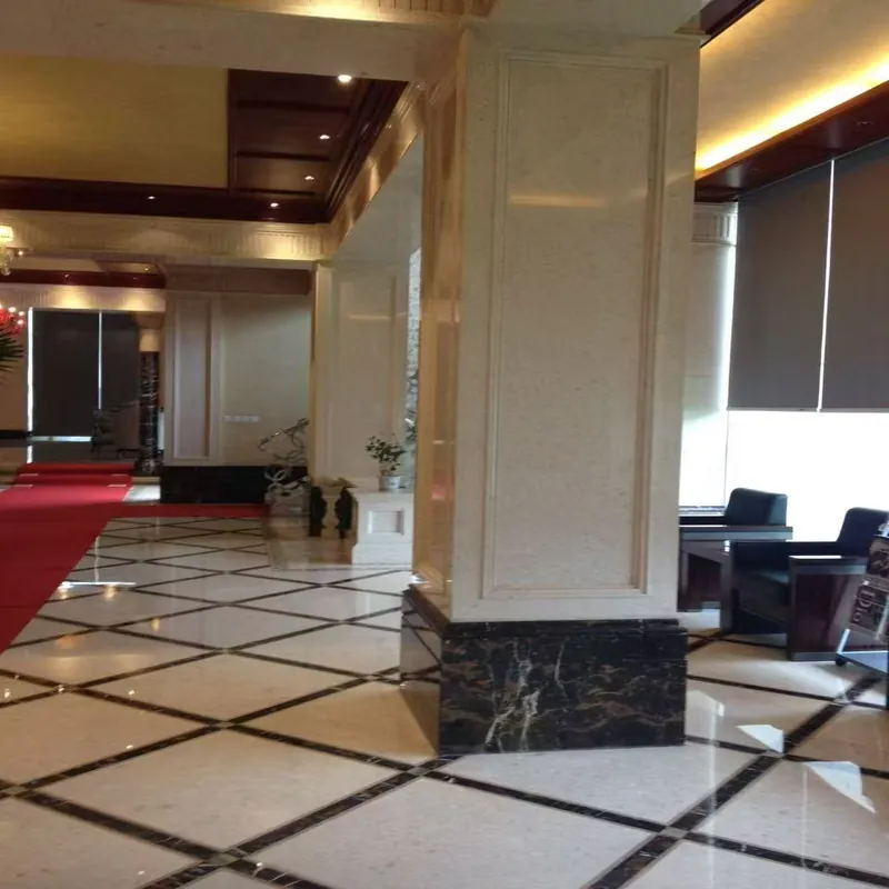 White and Black Architectural Limestone FW-LM-019