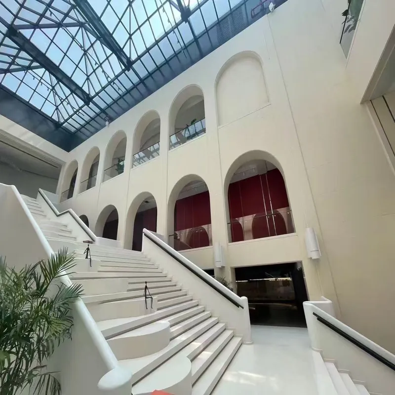 White and Black Architectural Limestone FW-LM-019 view 3