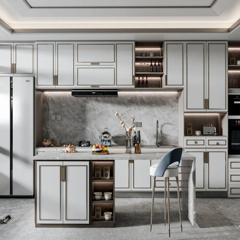 Stainless Kitchen Cabinets: 12 Design Decisions