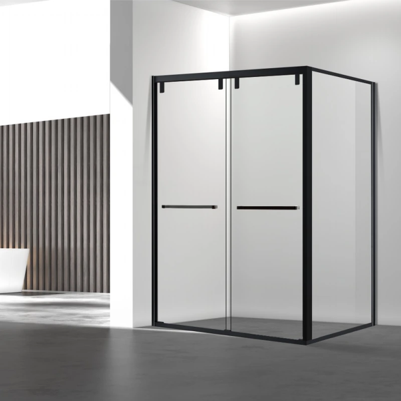 Y003 Square One-Fixed Two-Sliding Shower Enclosure by Forge