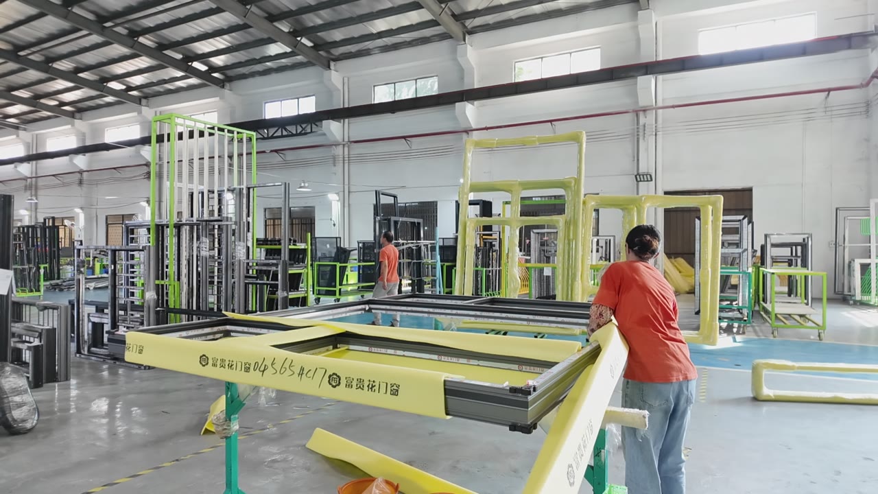 Automated Door and Window Manufacturing Line video thumbnail