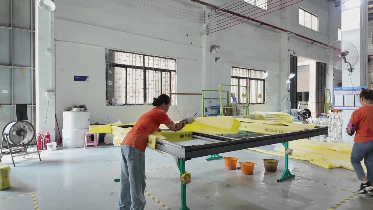 Aluminum Profile Cutting Table in Production video thumbnail