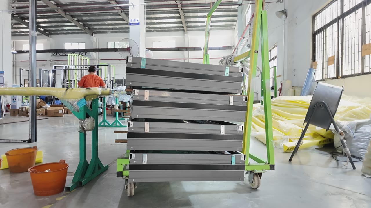 Organized Window Factory Tool and Parts Stations video thumbnail