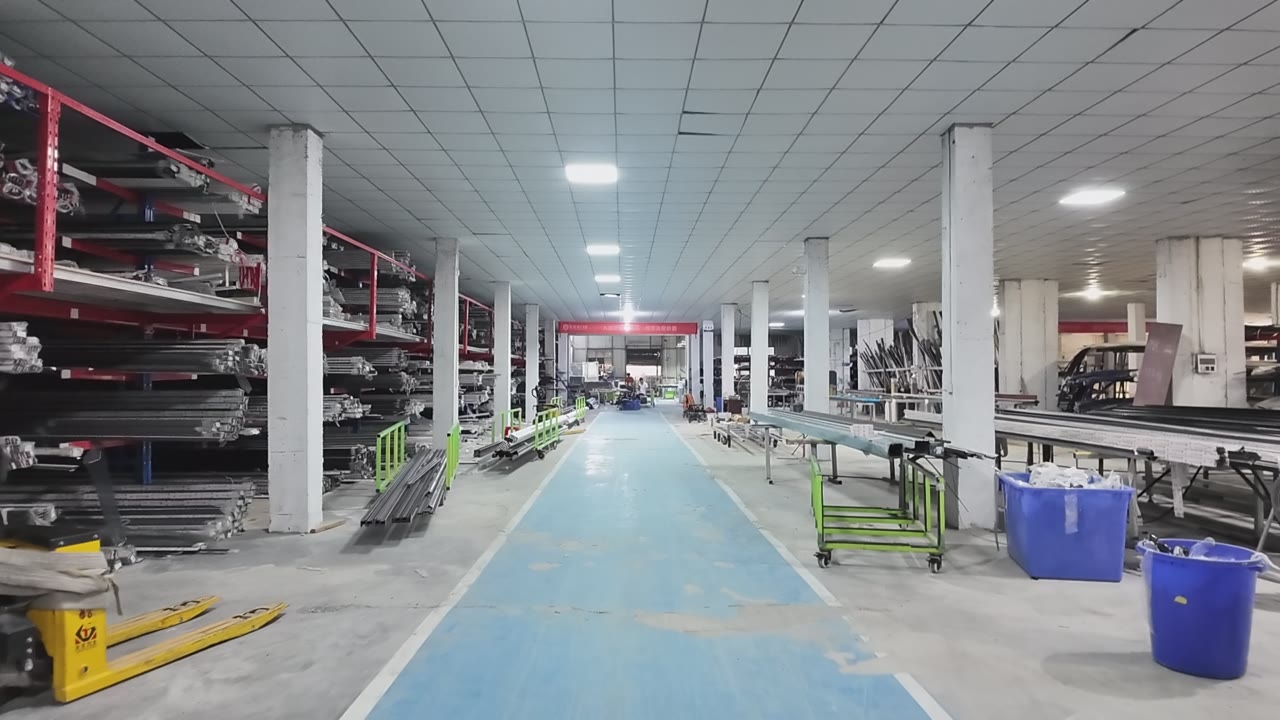 Aluminum Profile and Hardware Storage Warehouse video thumbnail
