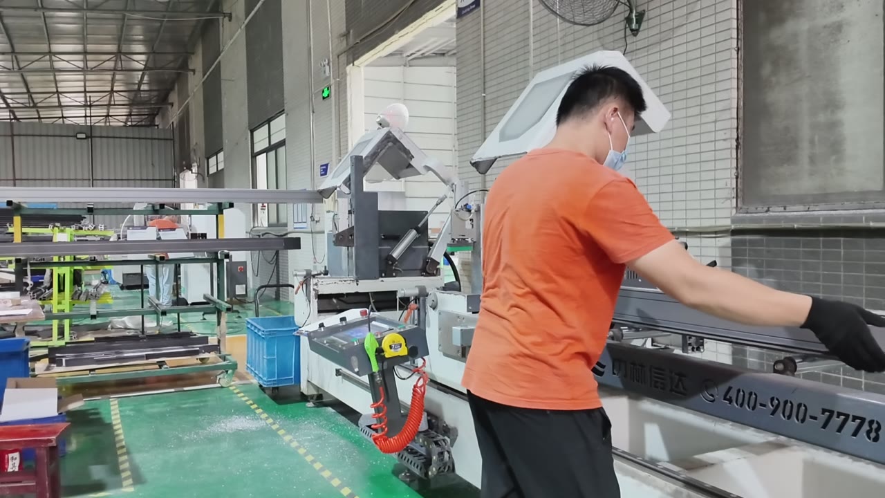 Aluminum Profile Milling and Machining Station video thumbnail