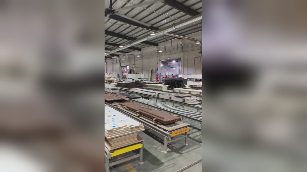 Automated Cabinet Panel Production Line Tour video thumbnail