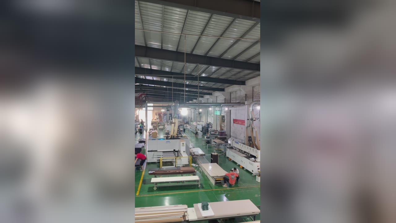 CNC Cabinet Board Processing Equipment in Action video thumbnail