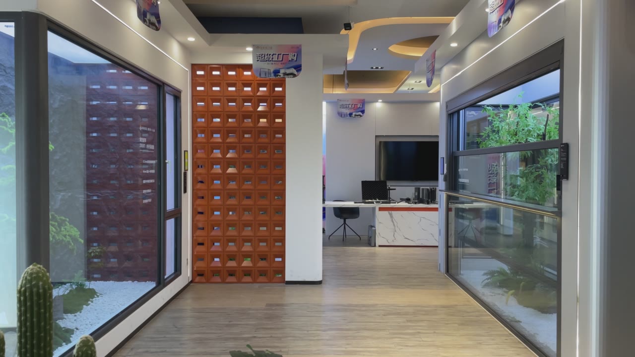 Black Aluminum Casement Window Showroom Display video thumbnail