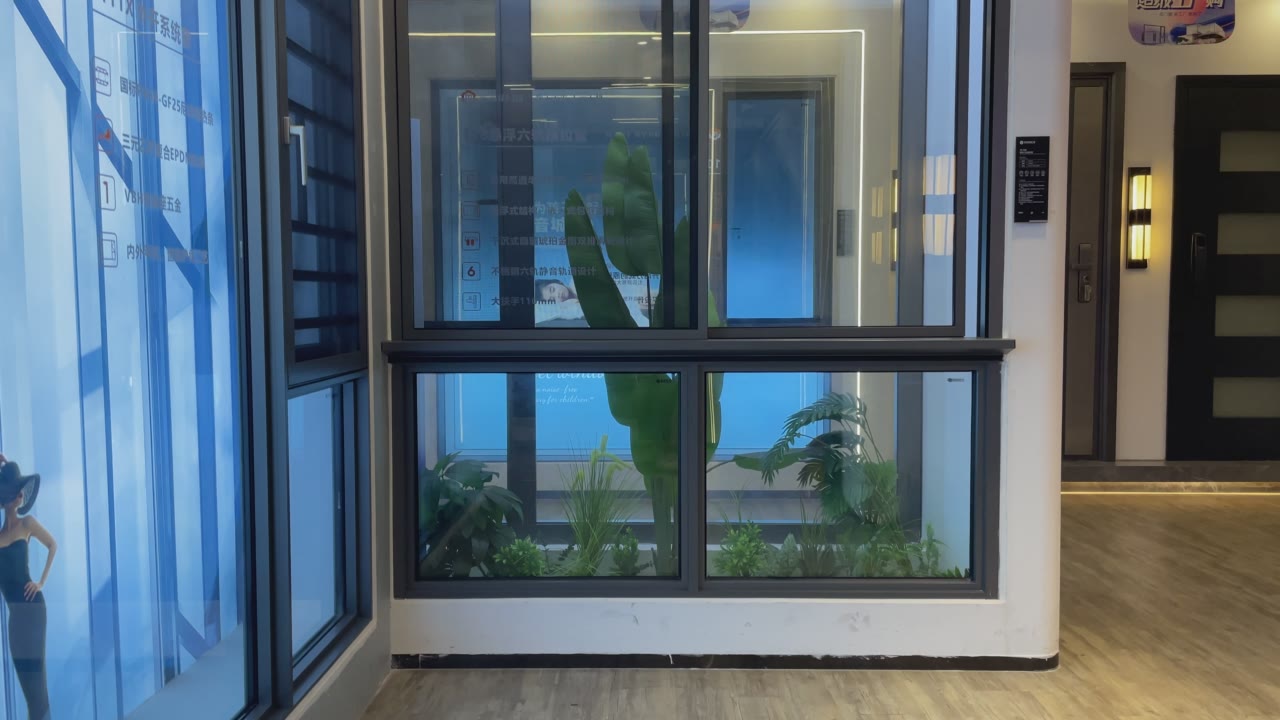 Double-Sash Aluminum Window Showroom Display video thumbnail