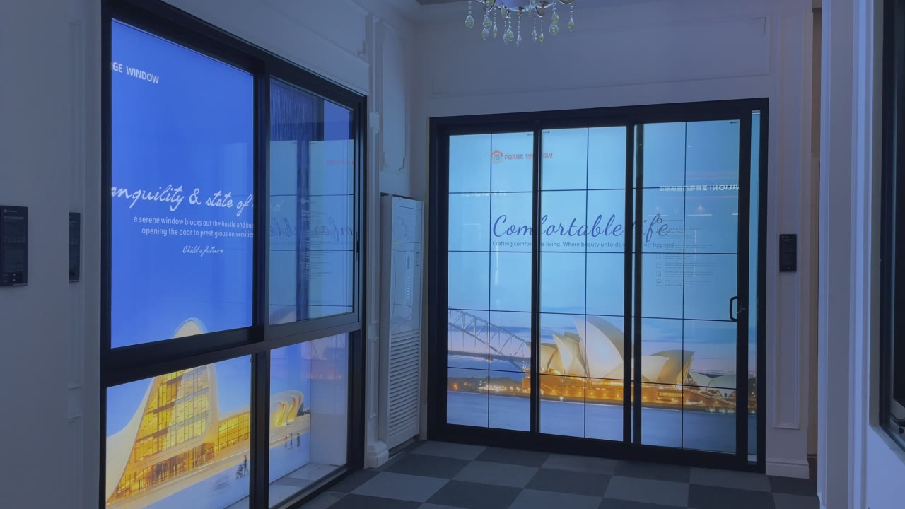 Floor-to-Ceiling Black Window System Showcase video thumbnail