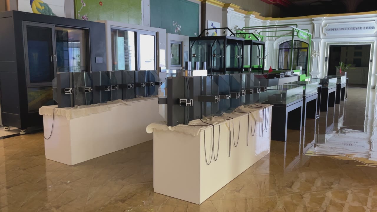 Window Hardware and Frame Display Island video thumbnail