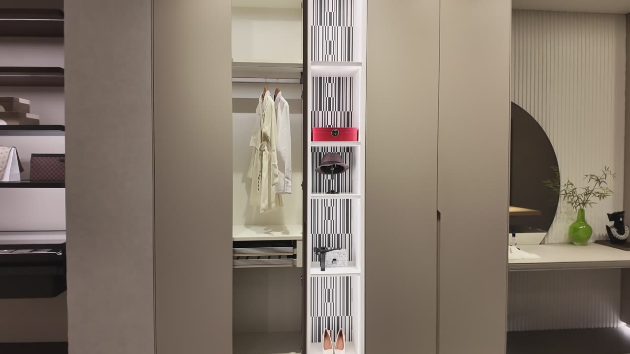 Dressing Table and Wardrobe Storage Design video thumbnail