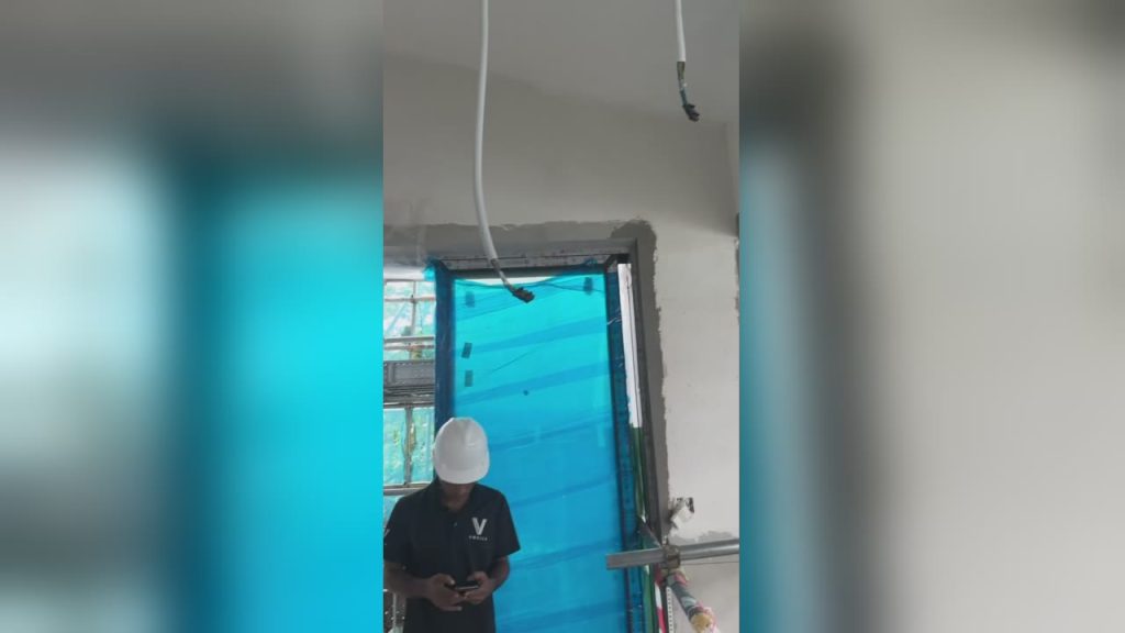 Aluminum Window Installation at a Renovation Site