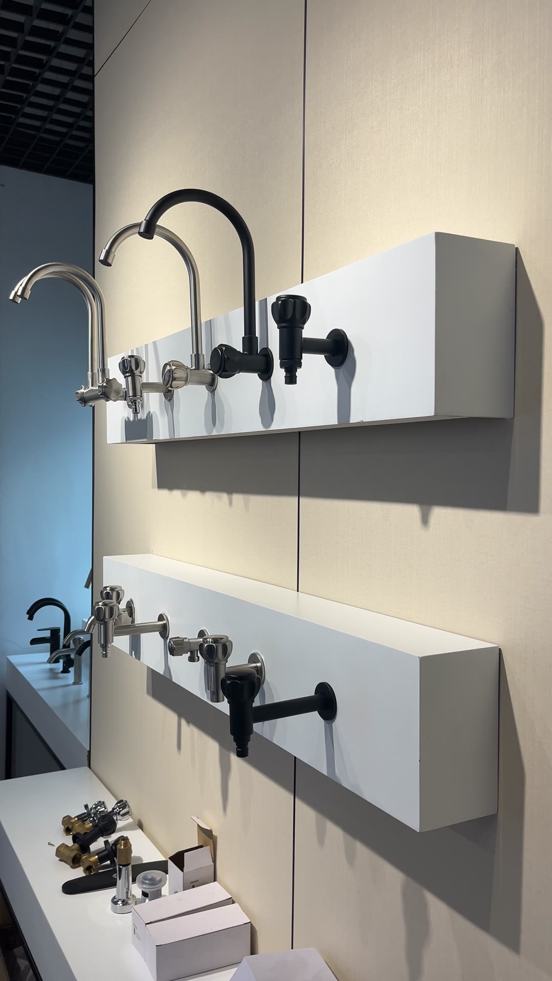 Contemporary Bathroom Storage and Mirror Wall video thumbnail